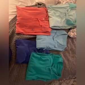 Bundle of 5 cotton vineyard vines polos
